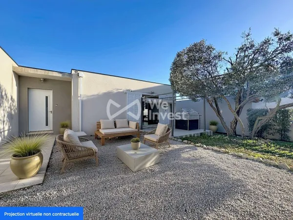 Maison de plain-pied 4 pièces 106 m² 