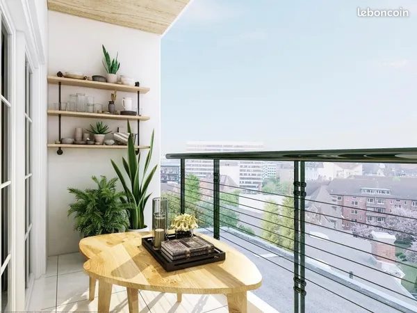 Appartement 3 pièces 65 m² 