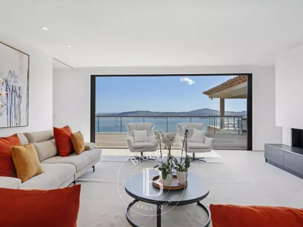 LOCATION SAISONNIÈRE - GRIMAUD - VUE MER PANORAMIQUE - 5 CHAMBRE 