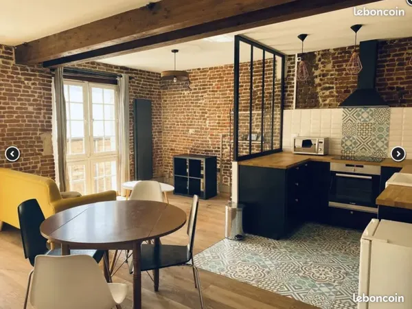 T2 42m² Vieux-Lille Meublé 