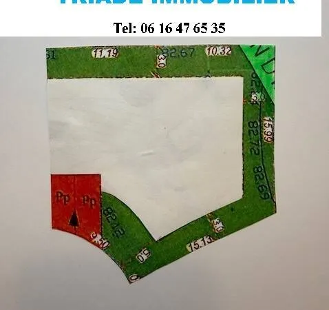 Terrain 406 m² 