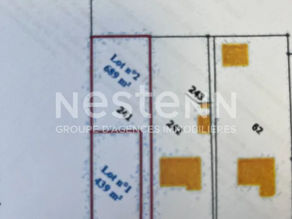 Terrain LOT N° 2 à vendre à SUEVRES rare à 15 min de Blois : l'emplacement de vos rêves enfin 