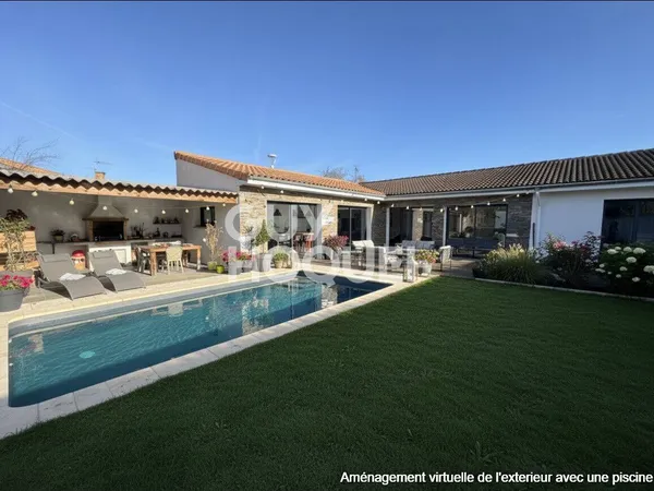 Maison de plain-pied 5 pièces 126 m² 