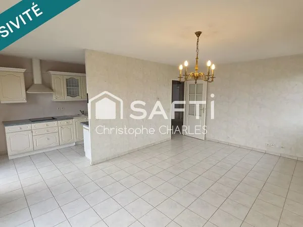 Appartement 4 pièces de 81m2 avec garage en option 