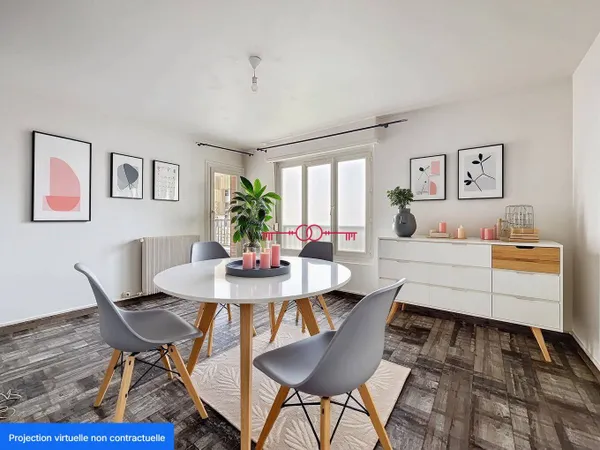 Appartement 3 pièces 58 m² 