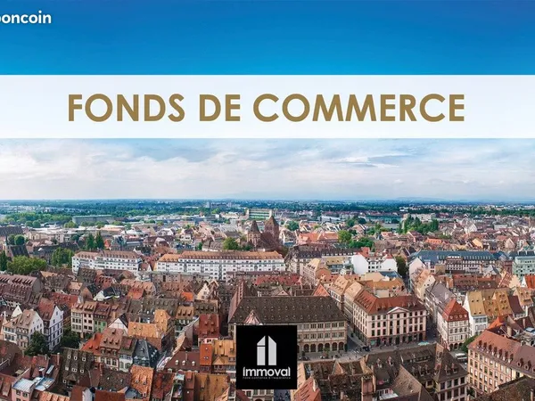Fonds de commerce, restauration, salon de thé 80 m² Strasbourg 