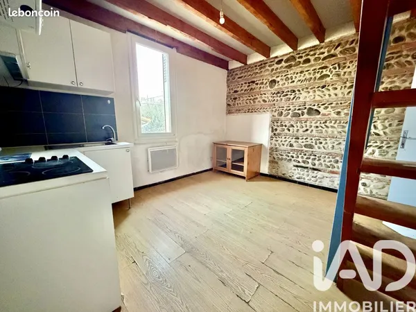 Duplex 1 pièce 23 m² 