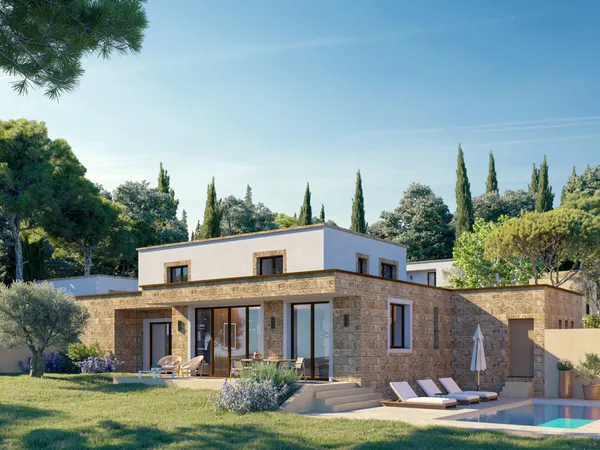 ** VILLA T5 DE PERSTIGE AVEC PISCINE ET POOL HOUSE AU LAVANDOU 
