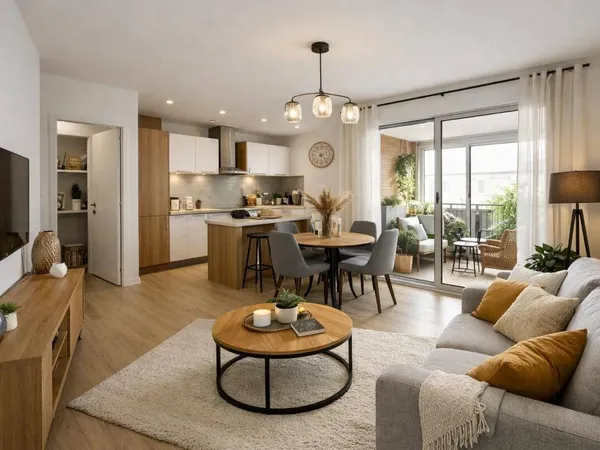 Appartement 3 pièces 67 m² 