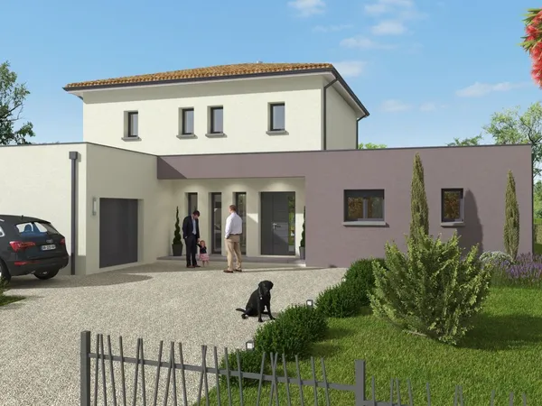 Projet de construction d'une maison 147 m² avec terrain à TOULOUSE - 31100 (31) au prix de 