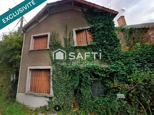 IMMENSE POTENTIEL À SAISIR ! MAISON À RESTAURER SUR 4096 M² DE TERRAIN ! Gorges de la Sioule, en 