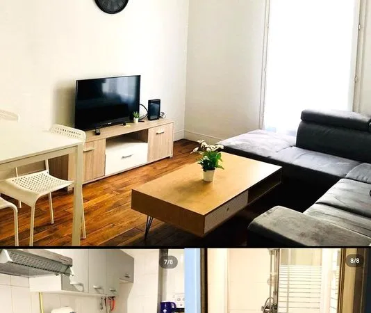 Location d'un appartement meublé de 3 pièces - 46 m² - Quartier Saint-Blaise 