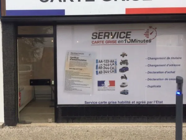 Service carte grise 
