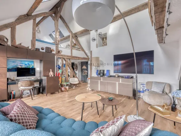 Duplex 121m2 Porte Saint Martin 