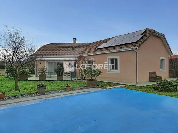 Maison de plain-pied 5 pièces 118 m² 