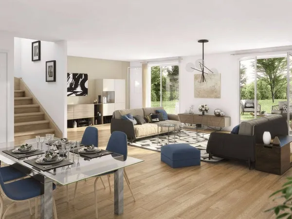 Duplex 5 pièces 110 m² 