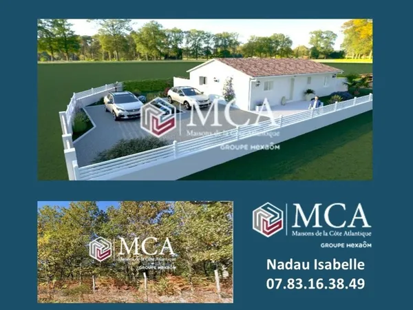 Terrain 455 m² 