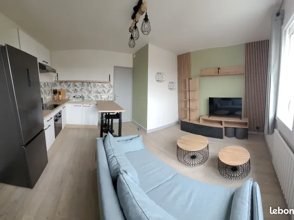 Appartement meublé de 37m² proche du centre ville 