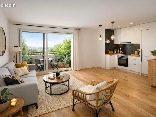 Appartement 2 pièces 46 m² 
