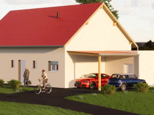 Projet d'une maison individuelle validé - Terrain constructible 11,6 ares - Environnement très 
