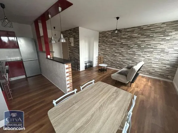 Appartement 3 pièces 59 m² 