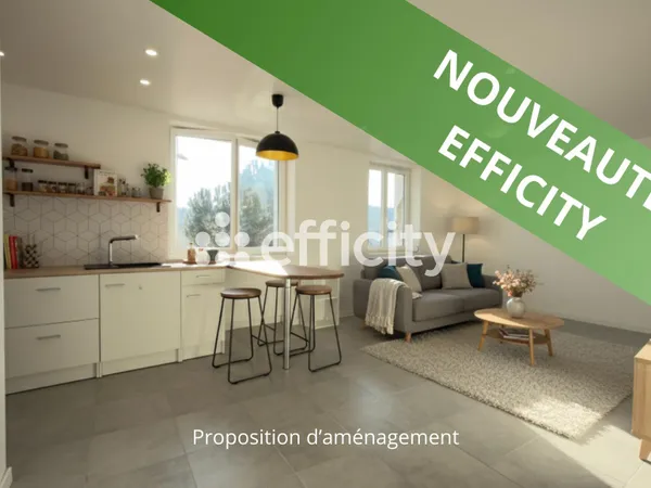 Appartement 2 pièces 60 m² 
