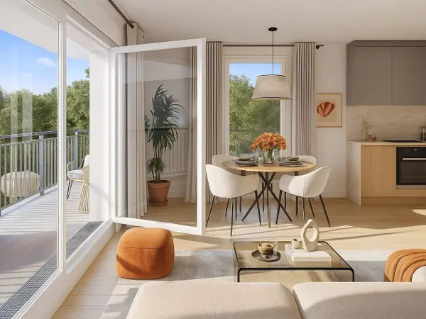 Appartement 2 pièces 43 m² 