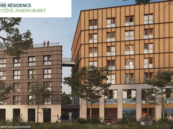 Appartement 2 pièces 38 m² 