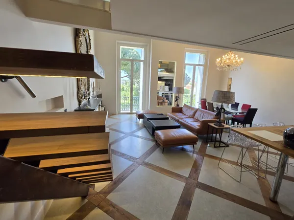 Vends appartement 150m² Cannes - Alexandre III, rénové dans superbe résidence avec parc 