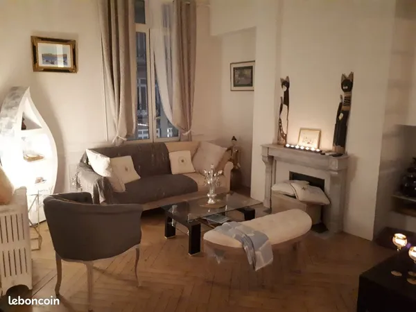 A louer chambre etudiant dans grand appartement - rouen centre quartier hotel de ville beauvoisine 