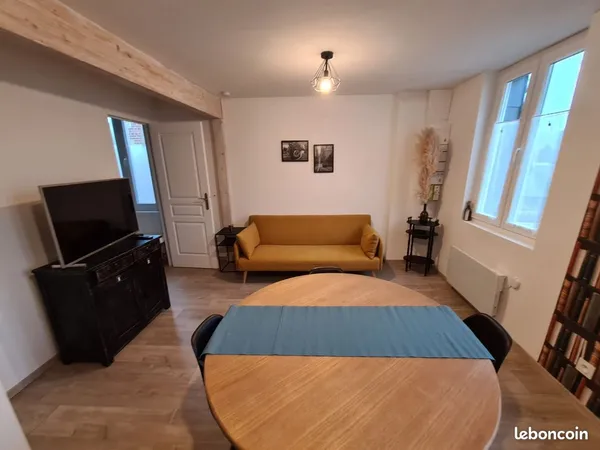 Appartement meublé F3 en duplex 