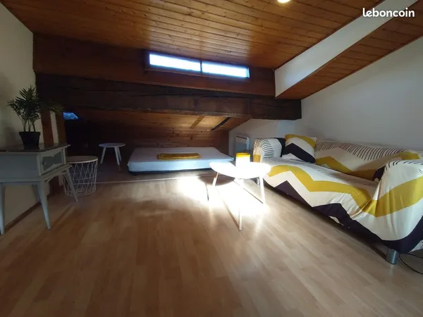 Studio meublé à louer 