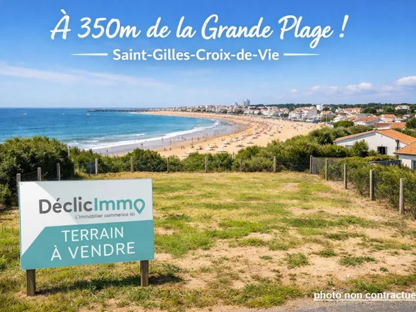 Terrain constructible 320 m² 