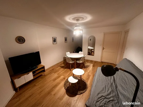 ⭐️ Coup de coeur - Studio meublé rénové avec parking + cave - Quartier Fonderie, proche 