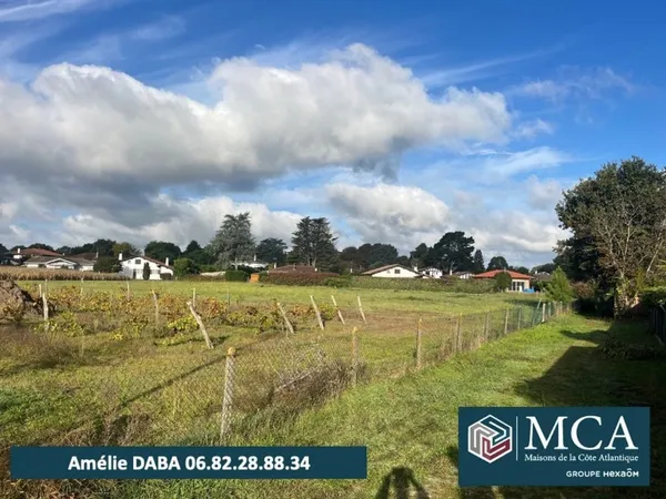 Terrain 410 m² 