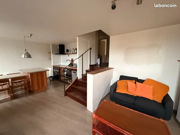 à louer - appartement 3 pièces trouville sur mer 