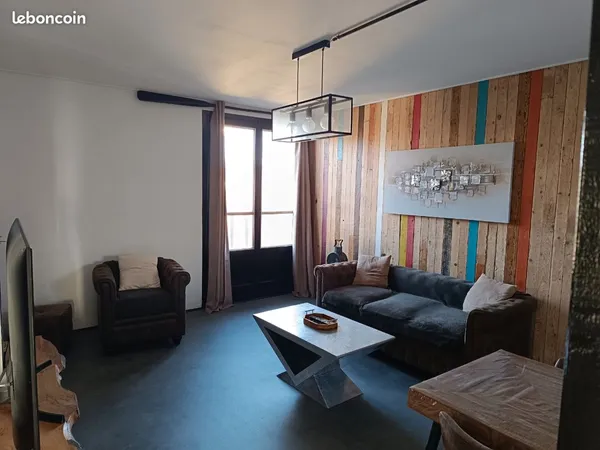Loue T3 meublé avec jardin à Mery-sur-Oise 