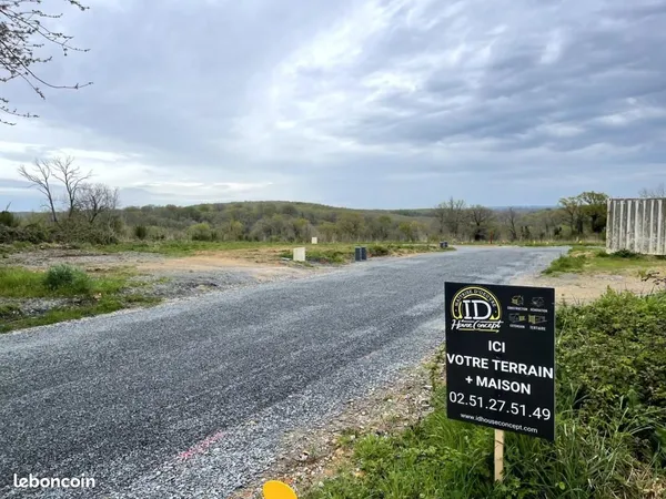 Terrain 607 m² Mervent 