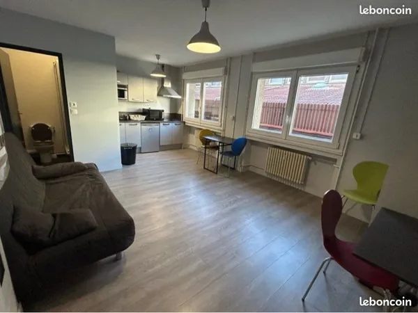 Appartement studio meublé à 300m de la faculté tréfilerie, rue désiré Claude 