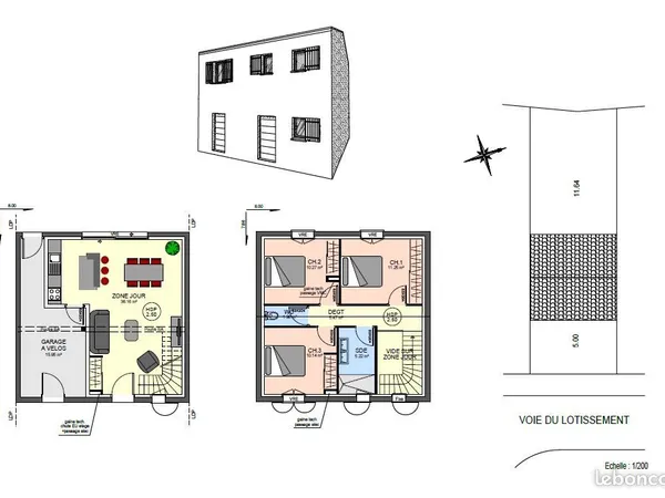 Maison 4 pièces 80 m² 
