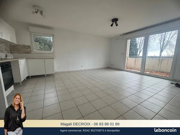 Appartement 3 pièces 62 m² 