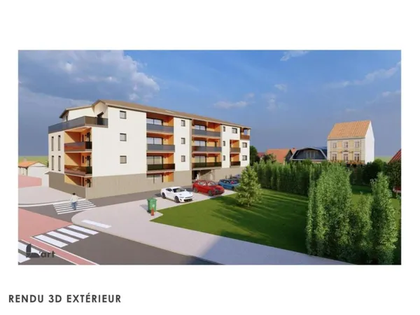 Appartement 3 pièces 58 m² 
