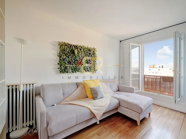 2 pièces vue dégagée en étage avec ascenseur 