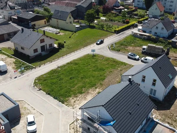 Terrain 310 m² Huttenheim 