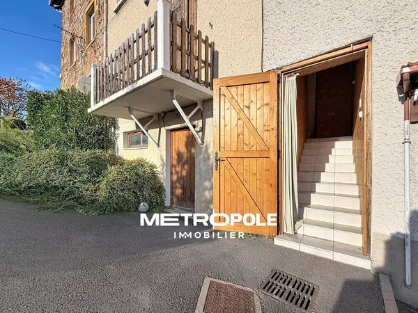 Maison 51 m2 avec balcon, terrain et potentiel d'aménagement 