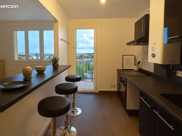 Appartement 3 pièces 52 m² 