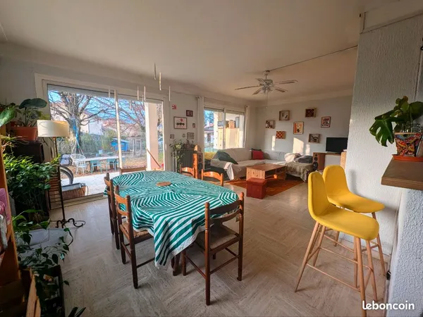 Colocation maison avec jardin 