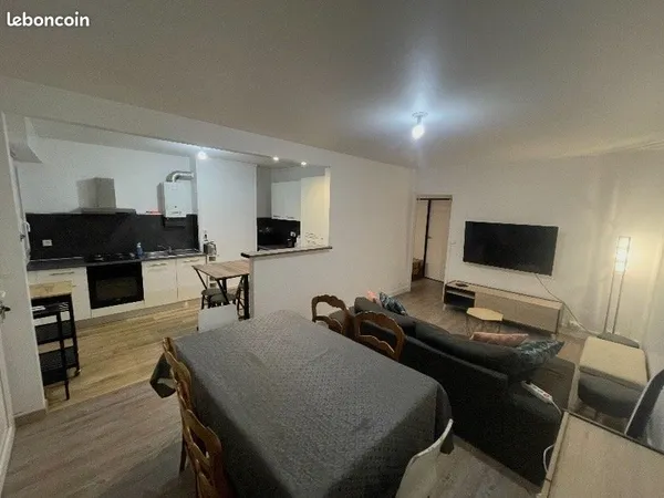 Appartement T3 en rez-de-chaussée - Lumineux et fonctionnel 