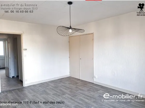 Appartement 2 pièces 44 m² 