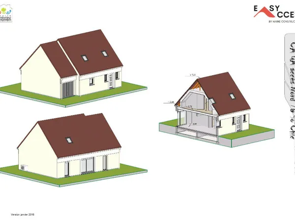 Maison 76 m² 